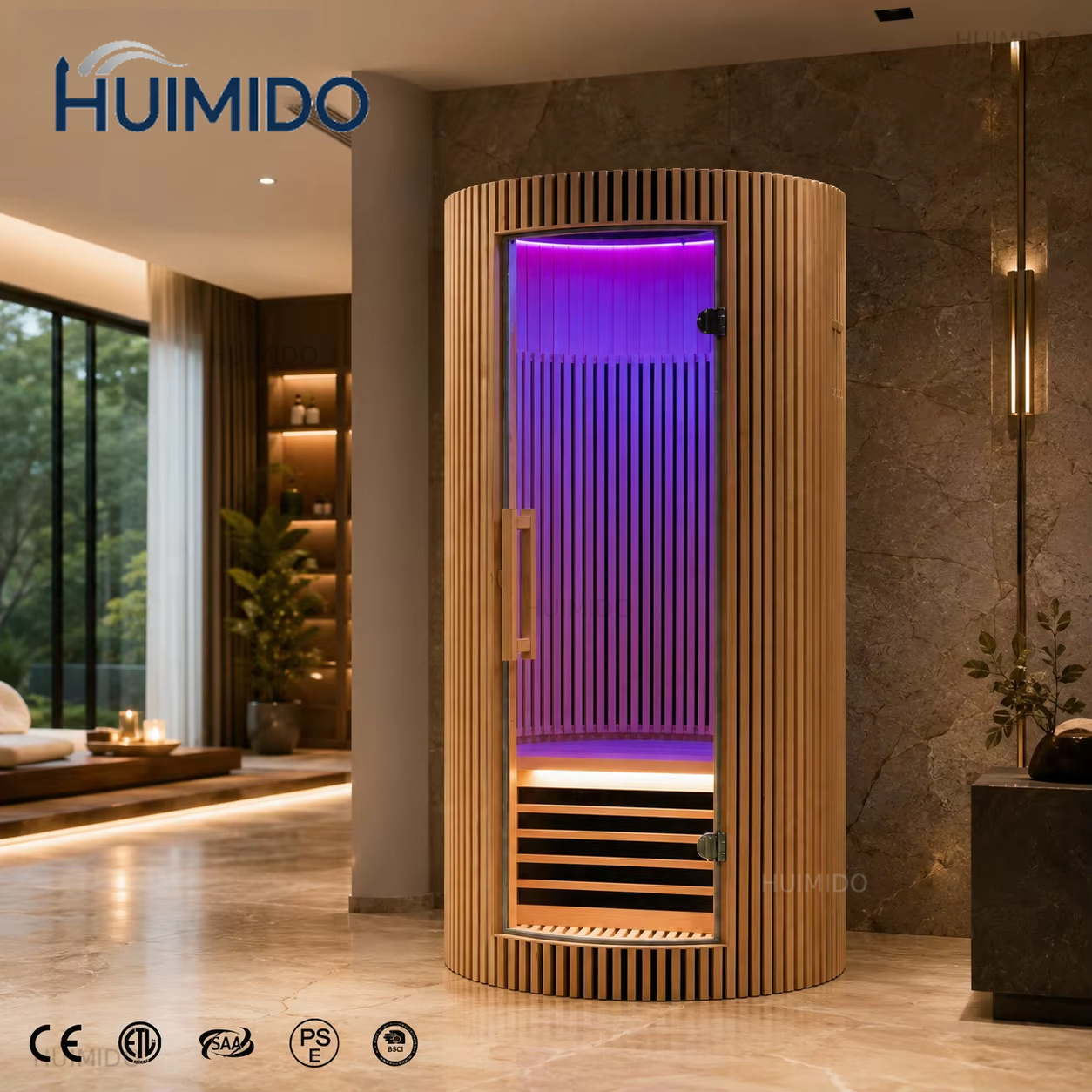 Villa Wellness Spa - Sauna Inframerah Dalam Ruangan Mewah, Kompor