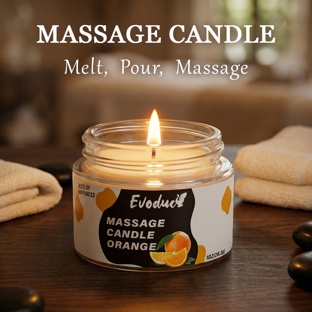 Massage Candle Melting - Lilin Pijat Minyak Jeruk Manis Lilin