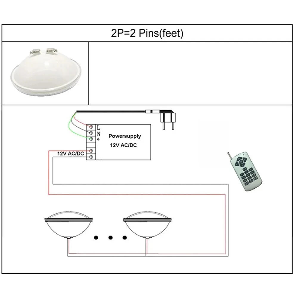 Lampu Bawah Air LED 18W 6W 9W  - Xy Spa & Wellness George Town Photos ulasan dan harga