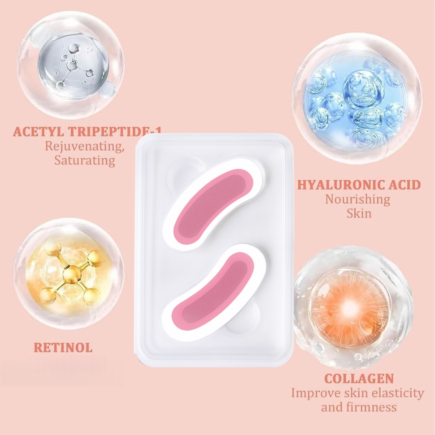 2 buah penutup mata mikroneedl - Microneedle Patch Eye ulasan dan harga