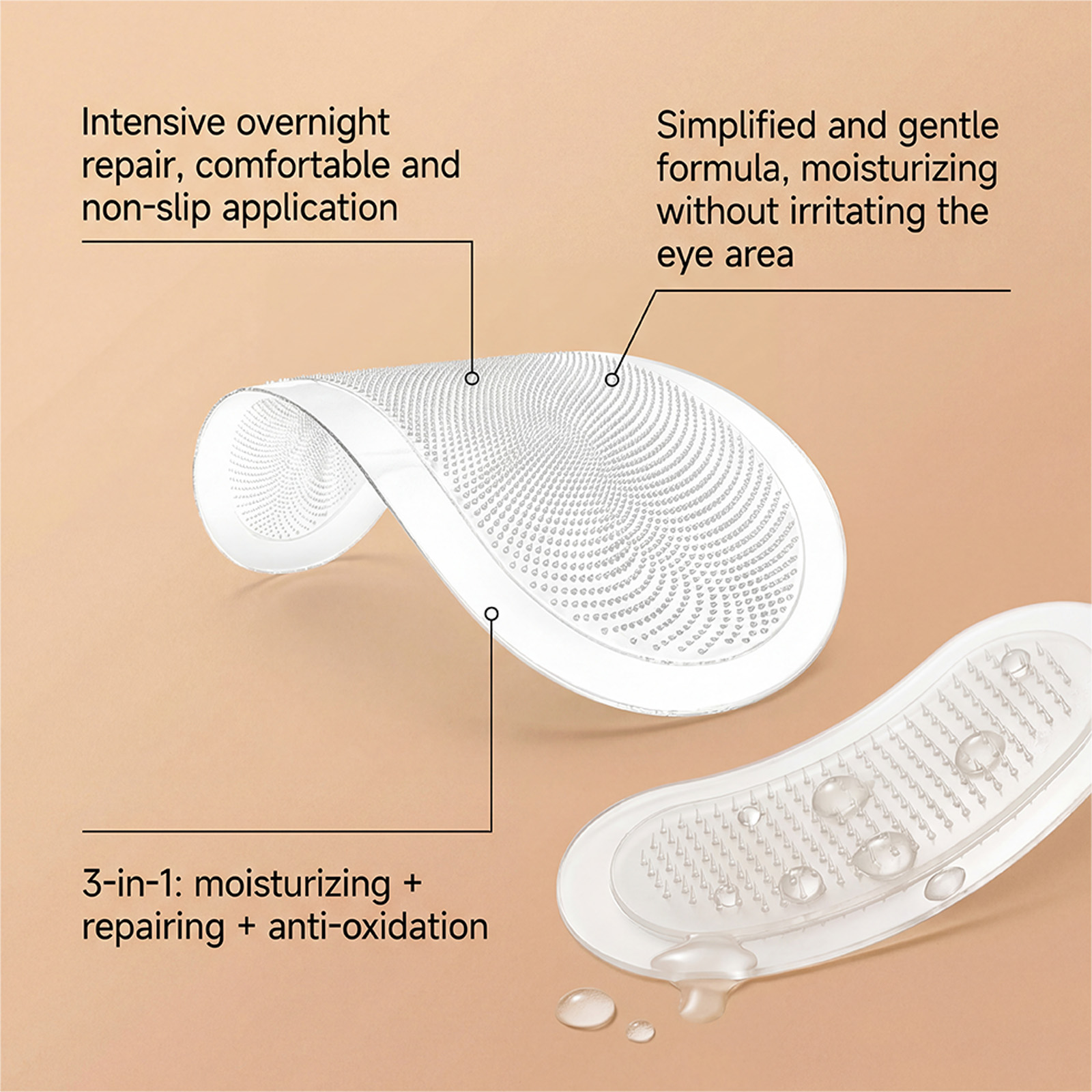 Plester Mata Microneedle Asam  - Microneedle Patch Eye ulasan dan harga