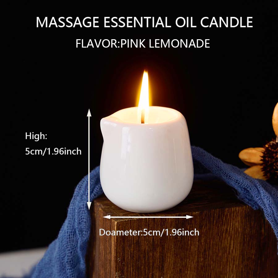 Lilin Pijat Keramik Aroma Lemo - Massage Candle Melting ulasan dan harga