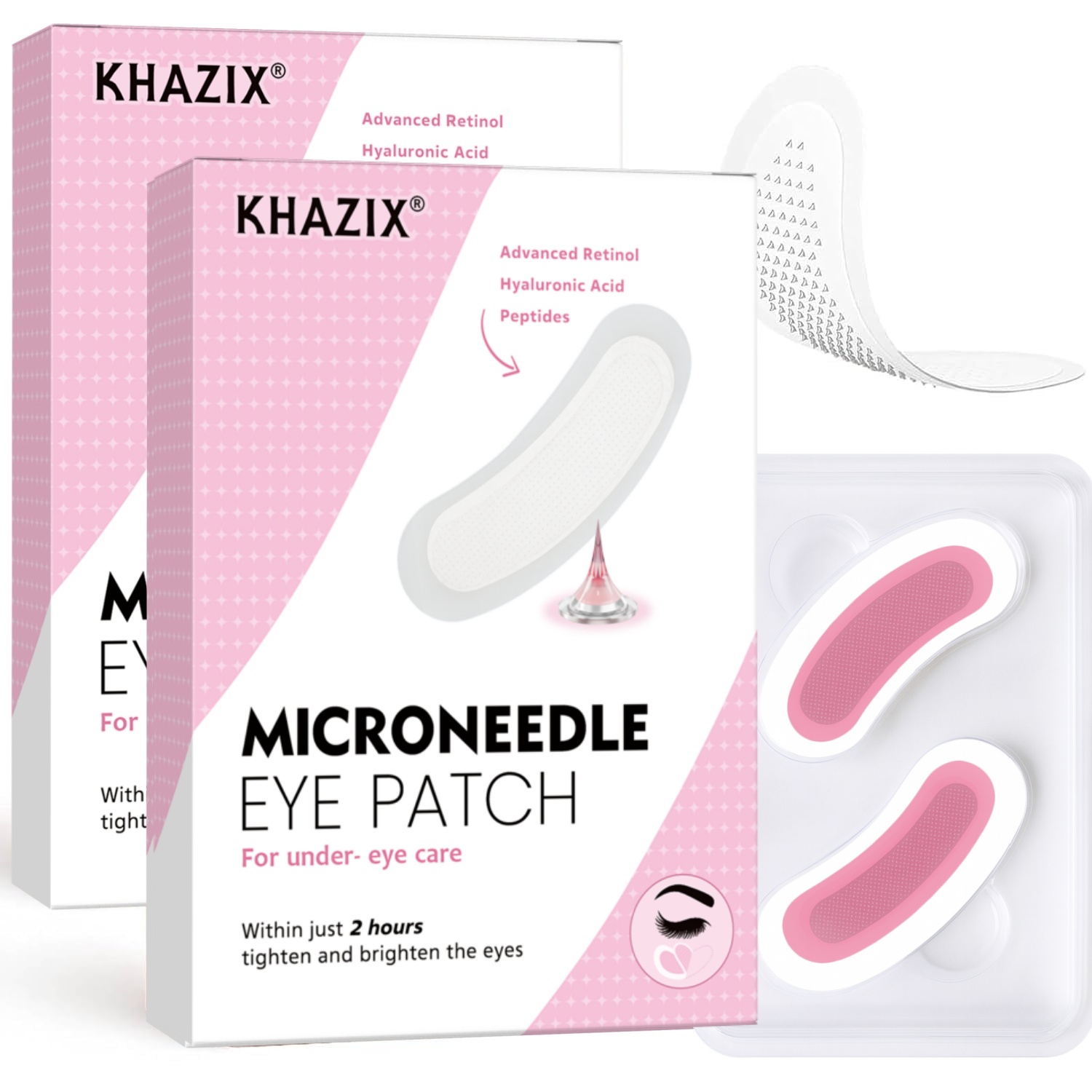Patch Mata Retinol Microneedle - Microneedle Patch Eye ulasan dan harga